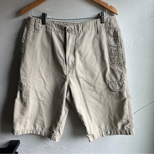 Levis Cargo Shorts Mens 32 Red Tab Classic Vintage Y2K Black‎ Batwing Khaki
